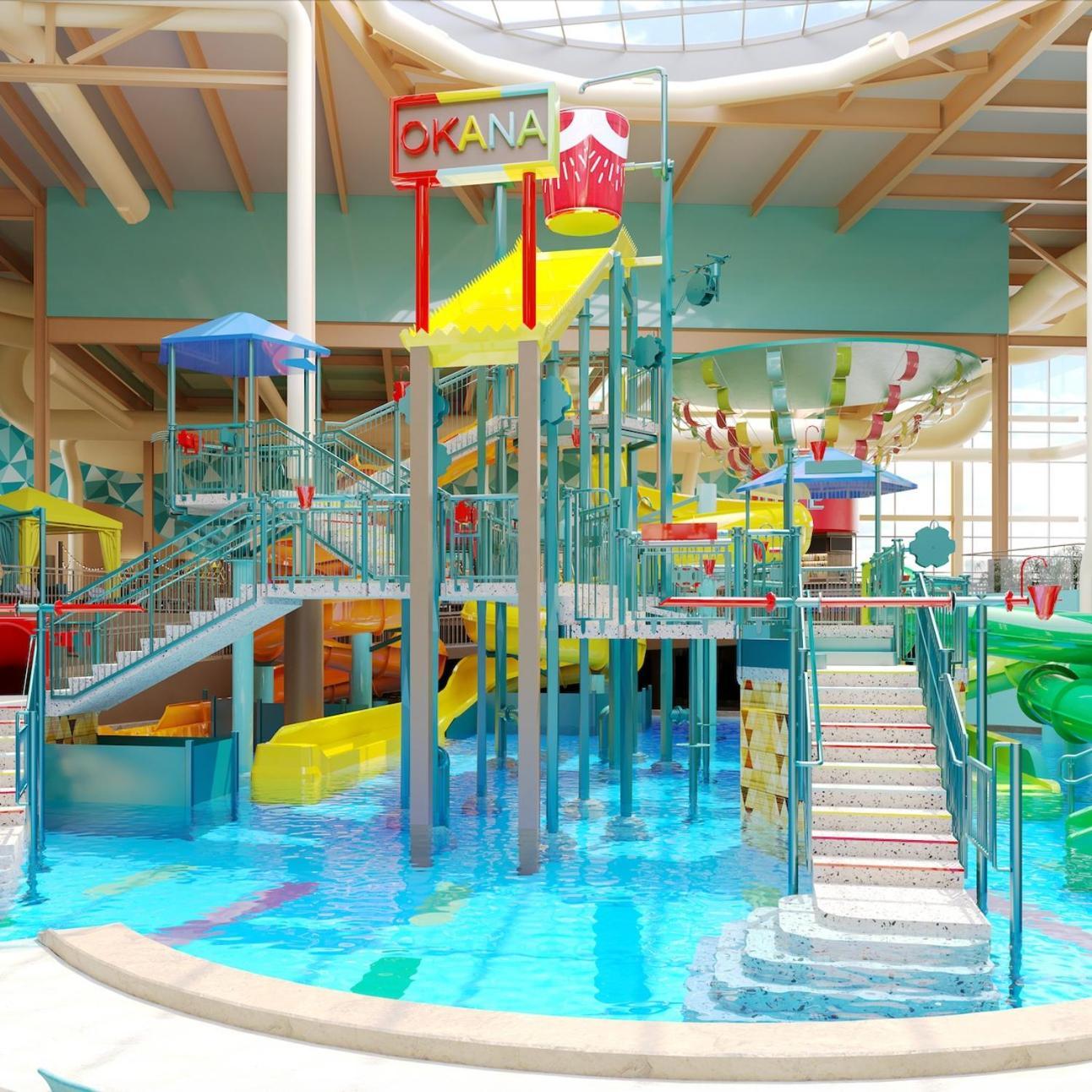 Okana Resort And Indoor Waterpark Oklahoma Stadt Exterior foto